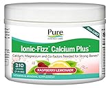 Pure Essence, IonicFizz Calcium Plus, Raspberry Lemonade Flavor - 210 grams (7 oz)