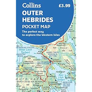 Outer Hebrides Pocket Map: The Perfect Way to Explore the Western Isles Landkaart – Gevouwen Kaart, 7 februari 2019
