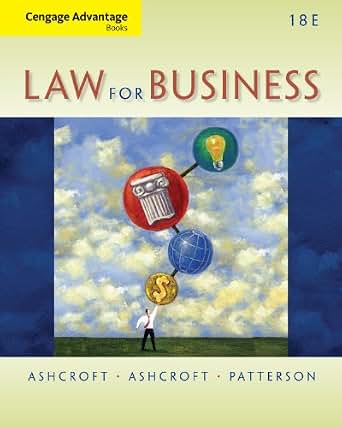 Amazon Com Cengage Advantage Books Law For Business