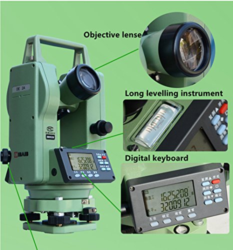 51wdJvXa%2BML BAOSHISHAN 2" Digital Theodolite Electronic Theodolite Profiler DE 2A - Image 5