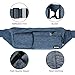 EOTW Waist Pocket Travel Pouch Sports Phone Holder Travel Pocket Fanny Pack Running Belt Waist Pack Money Belt Pocket For iPhone 6 6S Plus 5S, Galaxy S4 S5 S6 S7 Edge, Note 5 4 3, LG G3 G4 G5-Blue