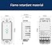 Smart Light Switch,Wi-Fi Switch In-wall Wireless Switch Compatible With Amazon Alexa,Remote Control Your Fixtures From Anywhere,Timing Function,Overload Protection,No Hub Required