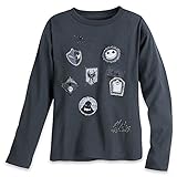 Disney Tim Burton's The Nightmare Before Christmas Long Sleeve T-Shirt for Boys Size S (5/6) Blue