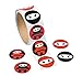 Shoot for the Stars 220 pc Ninja Warrior Kid's Birthday Party Favor Bundle Pack (100 pc Stickers, 12 Treat Boxes, 12 Inflatable Swords, 24 Mini Figures Toys, 72 Tattoos, Punch Ball)