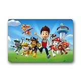 Paw Patrol Custom Non-Slip Machine Washable Decor Bathroom Indoor/Outdoor Doormat (23.6