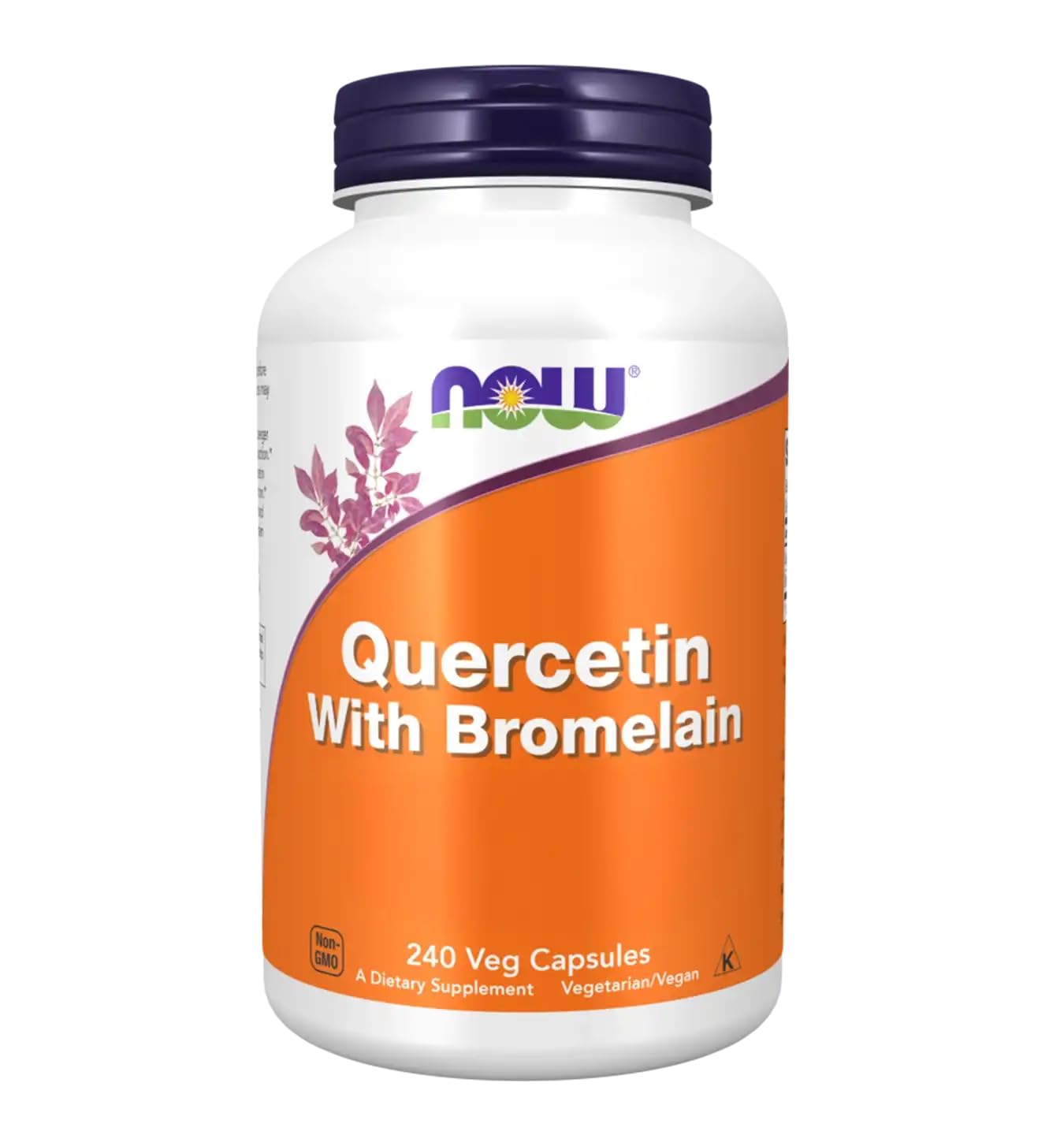 Now Quercetin with Bromelian 240 Veg Capsule