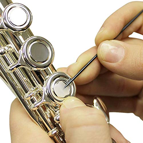 PPX Pack of 20 Soft Rubber Flute Plugs Open Hole Plug Flutes Repair Parts Accessories, 7 X 3mm - Thumbnail 2