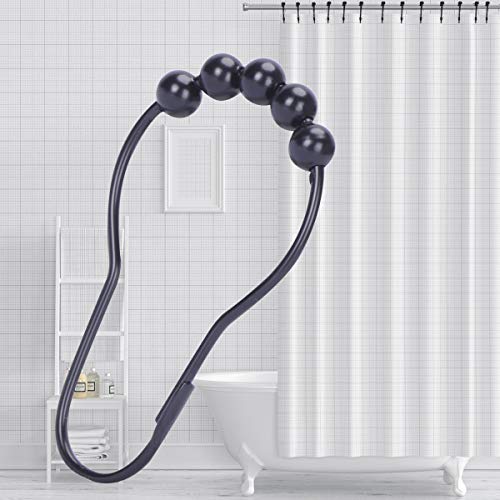 12PCS Shower Curtain Hooks Rings for Bathroom, Stainless Steel Rust