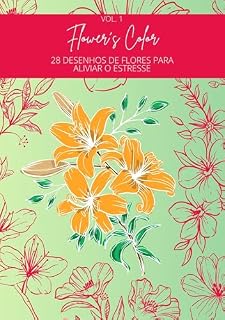 Livro Flower’s Color