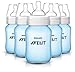 Philips Avent Anti-Colic Baby Bottles, Blue, 9 Ounce,5 Count