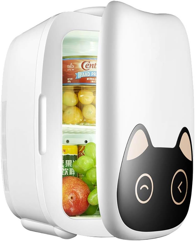 IRVING Mini Portable Personal Fridge, Cools & Heats, 6 Liter Capacity,100% Freon-Free & Eco Friendly