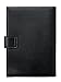 Travelambo RFID Blocking Genuine Leather Passport Holder Wallet Cover(with strap black)