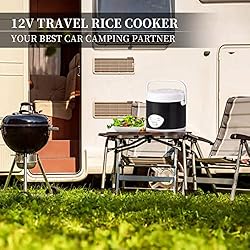 EduSoho 12V Travel Rice Cooker for Car, Portable