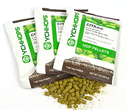Citra Hops - Hop Pellets for Home Brewing Beer - 3 oz.