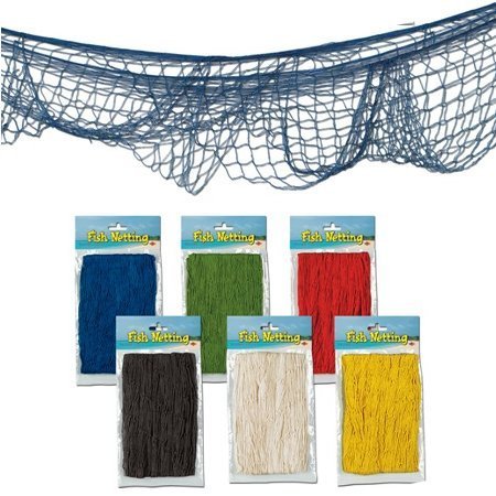 Decorative Fish Net colors may vary