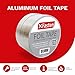 XFasten Aluminum Foil Tape for Ductwork 1 Inch x 55 Yards 3-Pack (495 Feet) 3.6mil Heavy Duty Dryer Vent Foil and Seal HVAC Tape for Ducts, High Temp
