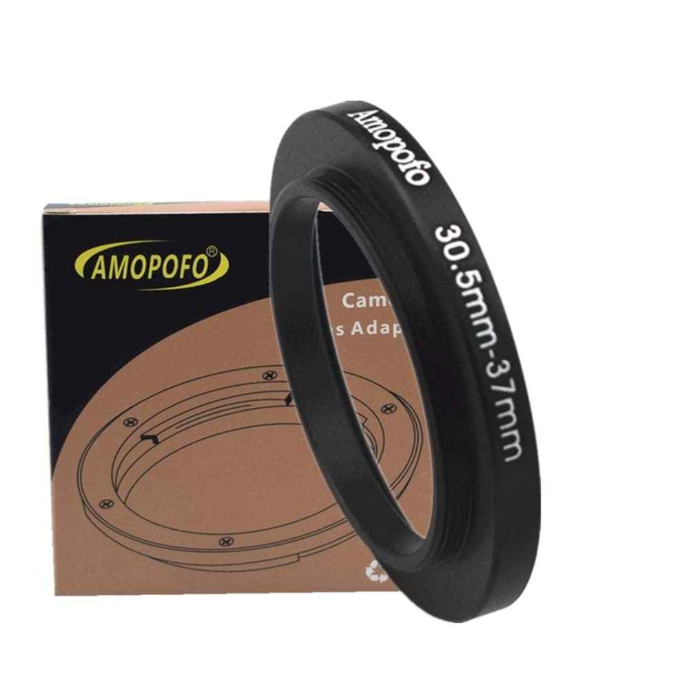 30.5mm to 37mm Camera Filters Ring Compatible All 30.5mm Camera Lenses or 37mm UV CPL Filter Accessory,30.5-37mm Camera Step Up Ring