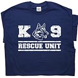 K9 Rescue Dog T Shirt Military Police Fireman German Shepherd Tee Shirtmandude