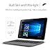 ASUS Transformer Book T101HA-C4-GR 10.1-Inch 2 in 1 Touchscreen Laptop (Quad-Core Z8350, 4GB RAM, 64GB SSD, Windows 10, Grey)