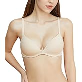 Zoe Jacobs Organic Pima Cotton Wireless Triangle Bralette Lightly Lined Comfort Everyday Bra for AA A B Cups