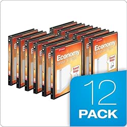 Cardinal Economy 3-Ring Binders, 1", Round