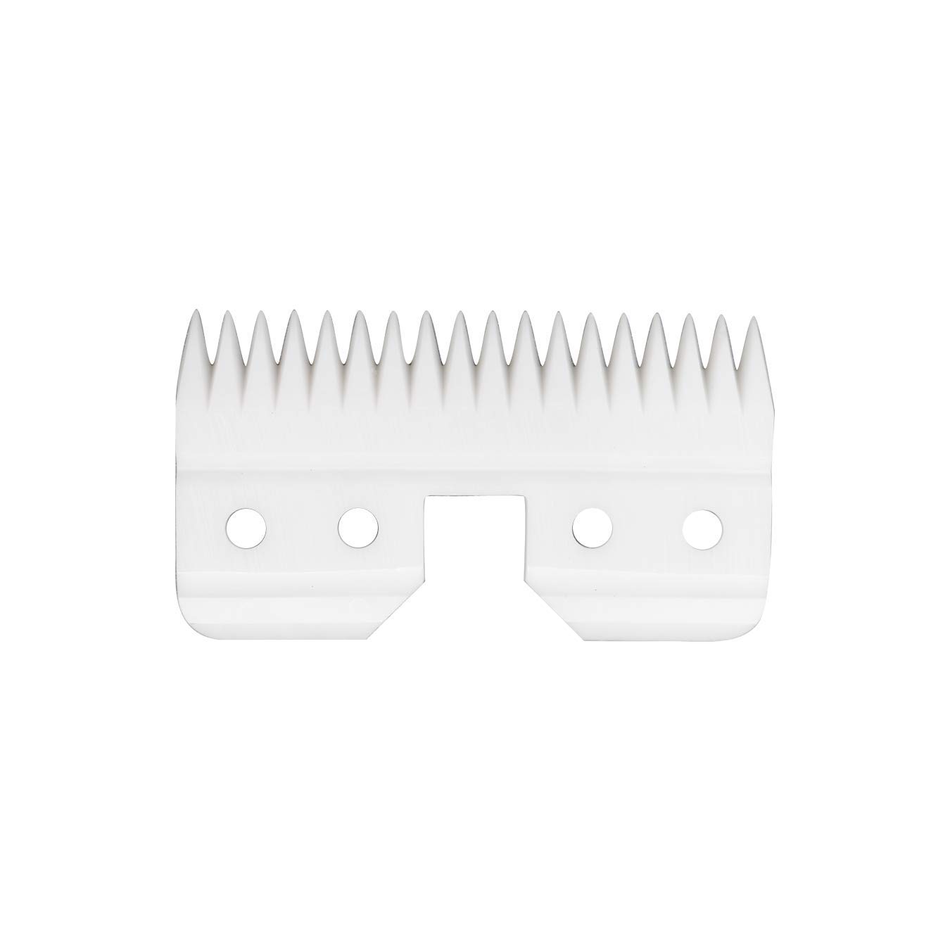 AIRERA 1 Pack Replacement Blade Cutter for Fast Feed, 18 Teeth Ceramic Moving Blade, Grooming Tools Replacement Ceramic Cutters for Pets/Human, Fits AG/A5 Hair Clippers(1 Pack, White)