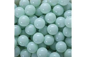 PlayMaty Ball Pit Balls - 2.75inches Plastic Phthalate & BPA Free Balls Crush Proof Stress Balls Swim Pit Fun Toy with Storage Bag for Baby Playhouse Birthday Party DecorationPack of 50
