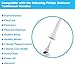 Aoremon Sonicare Diamondclean Replacement toothbrush Heads, White 6 Count,fits Philips Sonicare DiamondClean, Essence+, Plaque Control, Gum Health, FlexCare, HealthyWhite and EasyClean