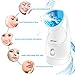 KINGDOMCARES Hot Mist Facial Steamer Warm Nano Ionic Moisturizing Face Humidifier Personal Home Sauna SPA Unclogs Pores Blackheads Acne Comedone Removal Facial Hydration System Nano Sprayer Gold