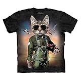 The Mountain Men's Tom Cat T-Shirt Black XL