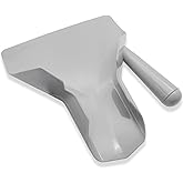 Biaungdo Polycarbonate French Fry Popcorn Scoop, French Fry Bagger, Quick Fill Tool for Bags & Boxes, Multipurpose Scooper for Food, Fries, Snacks, Desserts, Ice(Right Handle)