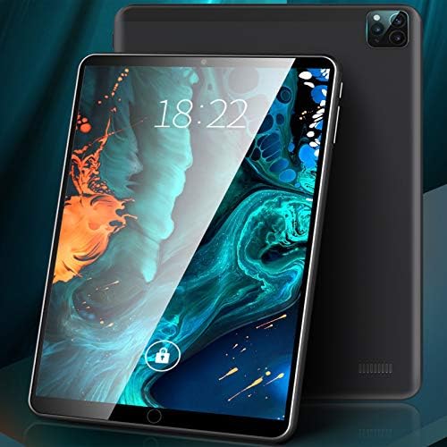 phlkx 2021 New Tablet pc Laptop 12 Inch Three Camera Tablet Black