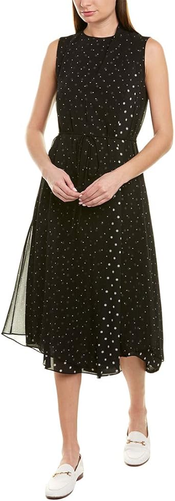 vince polka dot dress