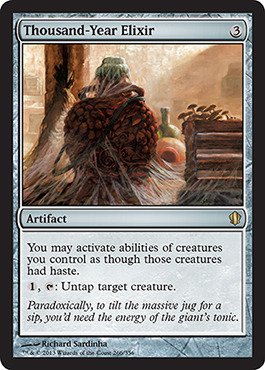Magic The Gathering - Thousand-Year Elixir (266/356) - Commander 2013