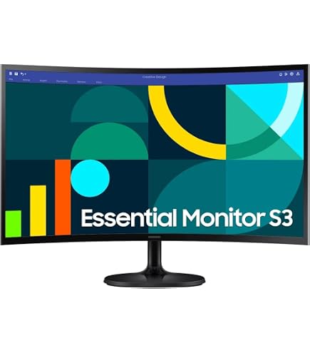 Amazon.com: Samsung S3 S36GD 24-in 100 Hz Curved Computer Monitor