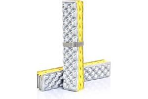 Mochalight 2Pcs Foam Seat Pad,Foldable Ultra-Light Portable Cushion Heat Insulation Mat for Camping Backpacking Outdoor Hikin