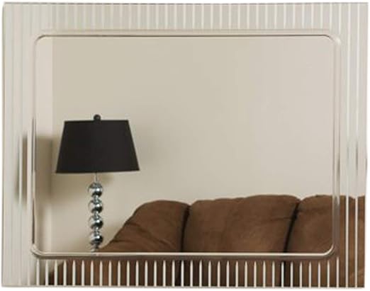 Amazon Com Decor Wonderland Frameless Deco Wall Mirror 23 5w X
