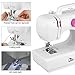 kranich Portable Sewing Machine 2 Speed 16 Stitches Double Thread Needle Mini Sewing Machine
