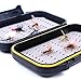 Maxcatch OR Fly Box Waterproof Portable Design Fly Fishing Box(Easy Grip, Slit Foam)