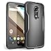 Moto X Case, SUPCASE [Unicorn Beetle Series] for All New Motorola Moto X (2nd Gen.) Phone 2014 Release, Premium Hybrid Bumper Case (Frost Clear/Black) - Not Fit Moto X Phone (1st Gen.) 2013 Release
