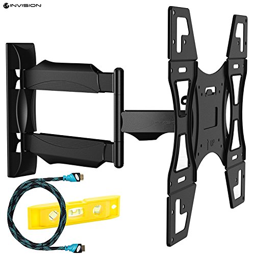 [- Invision® Ultra Schlank TV Wandhalterung mit 20 Zoll Freitragender Arm/ 1,8-Zoll-Wand Profil