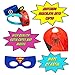 Superhero Costumes For Kids, Girls & Boys | Pretend Play Satin Capes, Masks & Bracelets | For Halloween, Birthdays Party Favors, Dress Up & More