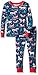 Little Blue House by Hatley Girls' Kids Pajama Set- Sledding Horses