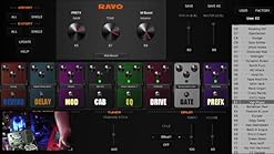 Amazon Com Hotone Ravo Mp10 Multi Effects Guitar Processor With Audio Interface Hotone Musical Instruments