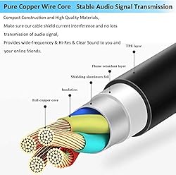 Replacement Audio Cord for Astro A10 A30 A40 A50
