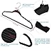 IEOKE Velvet Hangers, Clothes Hangers Non Slip Coat Hangers Ultra Thin Space Saving with Heavy Duty 360 Swivel Chrome Hook - 50 Pack