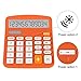 Helect Calculator, Standard Function Calculator (Orange)