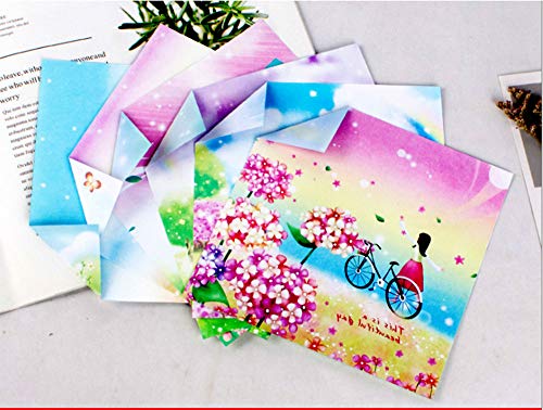 Origami Paper Colorful Constellation 50 Sheets Premium Quality for Arts and Crafts (6x6inch) ... (Fairy Girl)