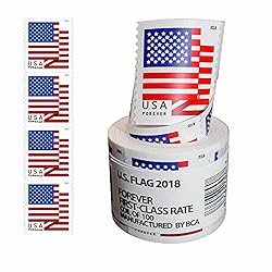 Stamps roll of 100 Foerver Stamp 2018