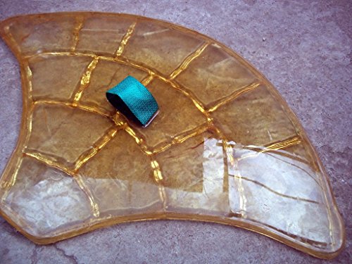European Fan Mat Stamp Texturing Skin Slate Pattern Stone Decorative Concrete Cement Imprint Texture Stamp Mat poliurethane Stamping